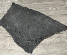 Grey Safari Genuine African Cape Buffalo Hide Skin syncerus caffer Leather 147