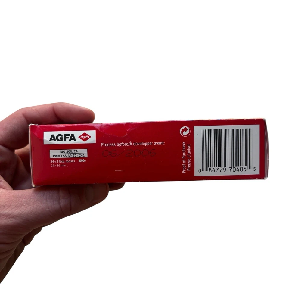 Agfa Vista 200 35mm Film 5 Rolls Sealed Boxes Expired 06/2006 - Image 3 of 4
