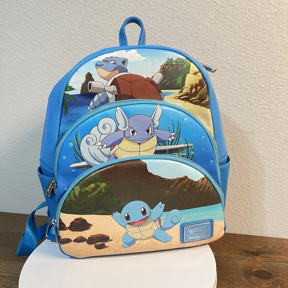 Loungefly Pokemon Squirtle Evolution Mini Backpack - Image 3 of 4
