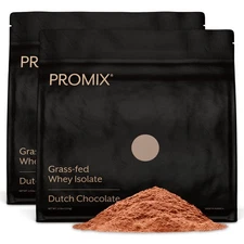 ProMix Nutrition Whey Protein Isolate Powder Chocolate - Grass-Fed - ­Post Wo...