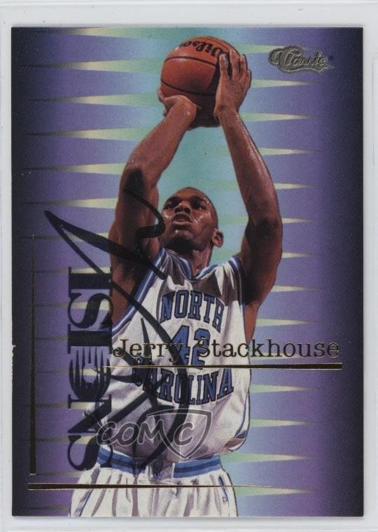 1995 Classic Visions Jerry Stackhouse #3 Rookie RC 0ji1