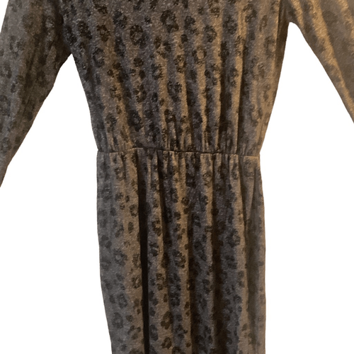 Vestido para mujer usado estampado azul marino antiguo talla XS informal estilo cómodo - Imagen 3 de 11