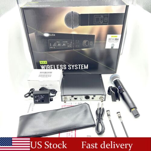 SLXD4 / SM58A Handheld Wireless Vocal System w/ BETA58 Microphones Express