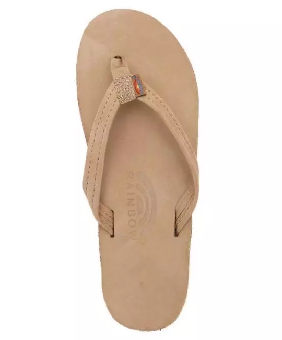 WOMEN S RAINBOW FLIP FLOPS SANDALS SIERRA BROWN 301ALTSN NEW 52