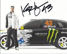 Ken Block Signed 8.5 X 11 Photo Signed Reprint Racing Hoonigan Rallycross
