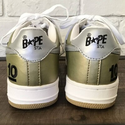 2003 NW 10th Anniversary Leather BAPE STA Sneakers NIGO A Bathing