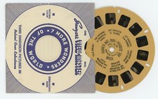 Rainier Nat'l Park Paradise Side Wash 1940 Tan Front View-Master Reel 108