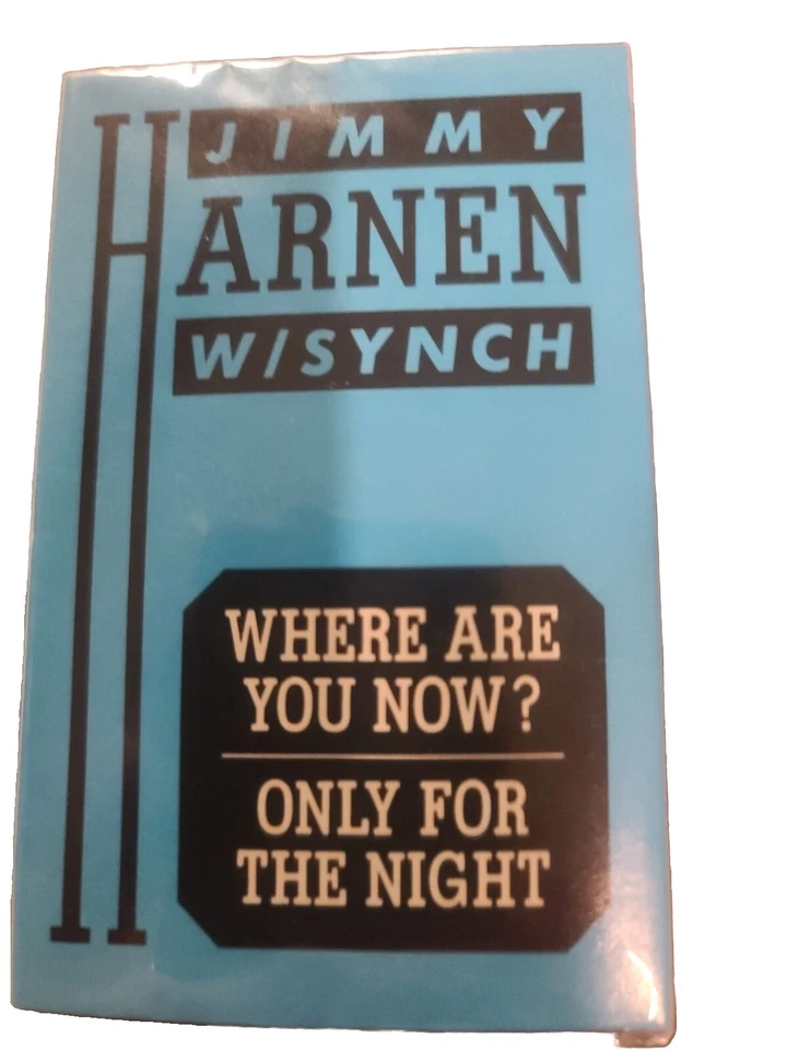 Jimmy Harnen / Synch Where Are You Now (Cassette) Single 1989 CBS WTG - Image 3 of 4