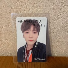 SEVENTEEN Japan 1st mini album we make you Seungkwan Photo card A ver.