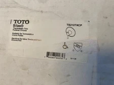 Toto TS210T#CP Silas Thermostatic Mixing Valve Trim - Chrome