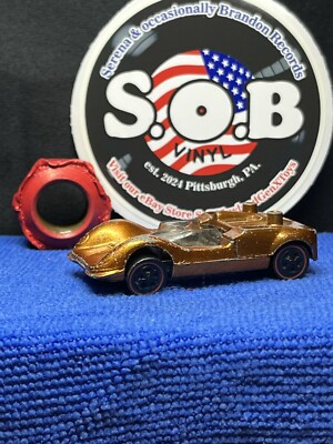 Hot Wheels Redlines 1968 Chaparral 2G 1:64 Orange Diecast USED EX Condition