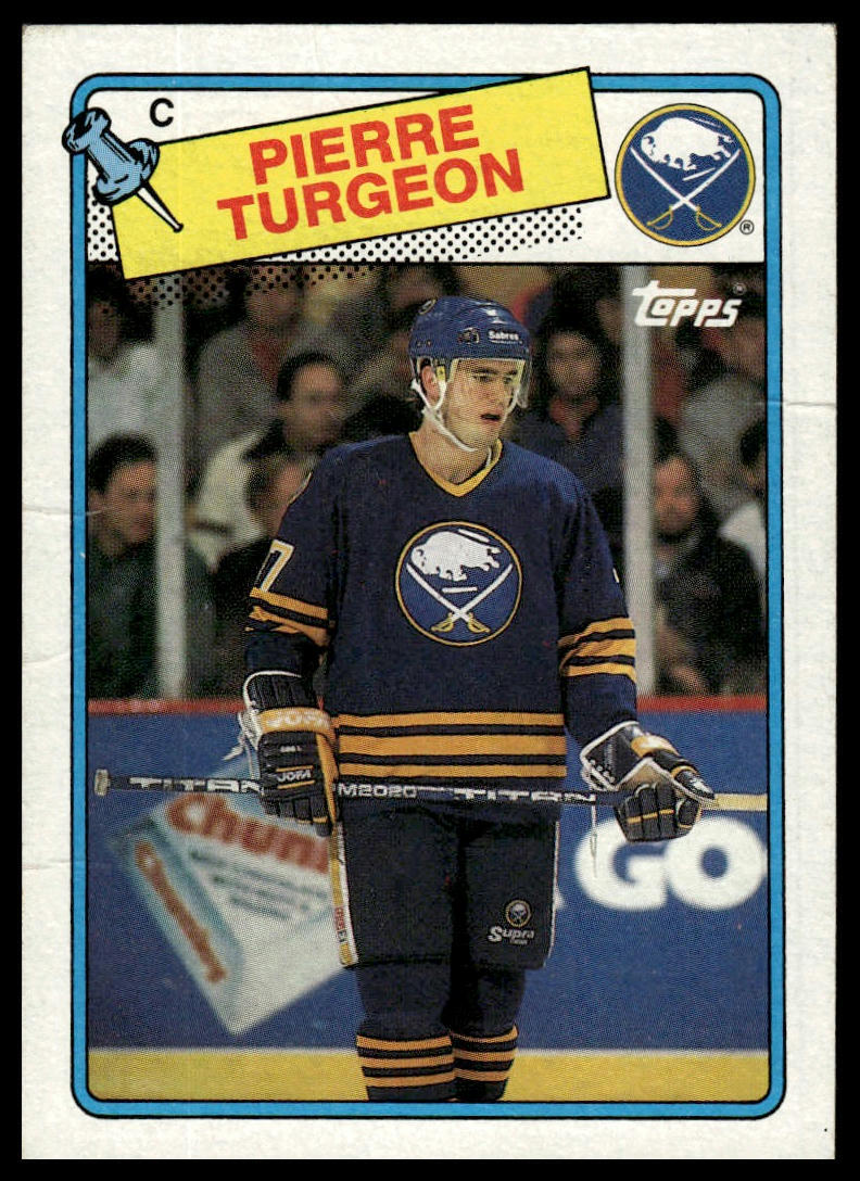 1988-89 Topps #194 Pierre Turgeon