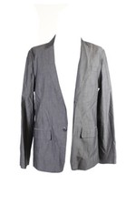 Kenneth Cole Reaction Grey Herringbone Extra-Slim-Fit Sport Blazer L