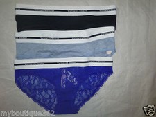 VICTORIA'S SECRETextra low rise bikini panty SMALL lot of 3 new