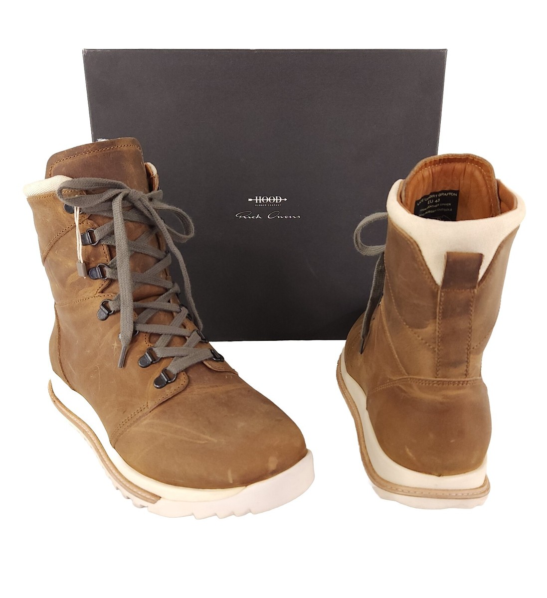 Rick owens 購入 × HOOD RUBBER COMPANY ブーツ 美品 Rick owens