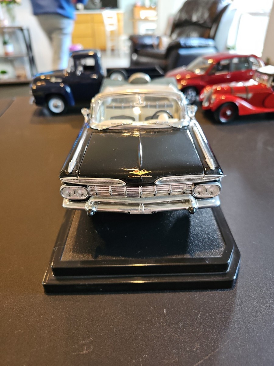 Road Signatures 1959 Chevrolet Impala Convertible Black 1/18 | eBay