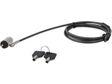 StarTech.com LTLOCKKEY Keyed Cable Lock - Pus...