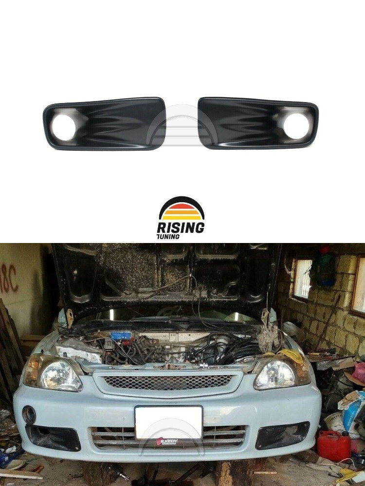 Air Duct Vents for Honda Civic EK 99-00 Password JDM Style Cooling Scoop