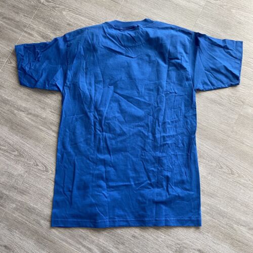 NUEVA Camiseta De Colección 1996 Superman Para Hombres Grande Cresta Gigante Logo DC Comics Años 90 EE. UU. - Imagen 7 de 7