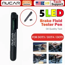 Brake Fluid Liquid Oil Moisture Tester Pen Car Testing Tool For DOT3 DOT4 MUCAR