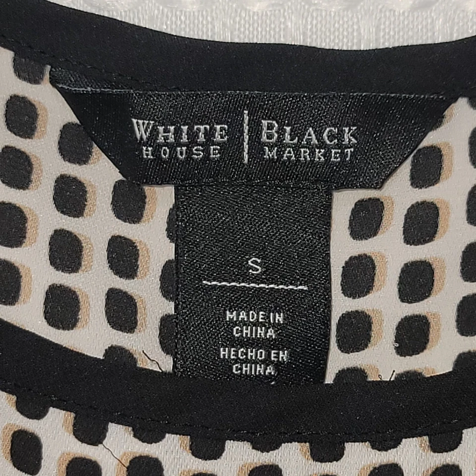 Camiseta sin mangas multicolor elástica usada en excelente estado para mujer talla S Casa Blanca/mercado Negro Foto 3 de 4