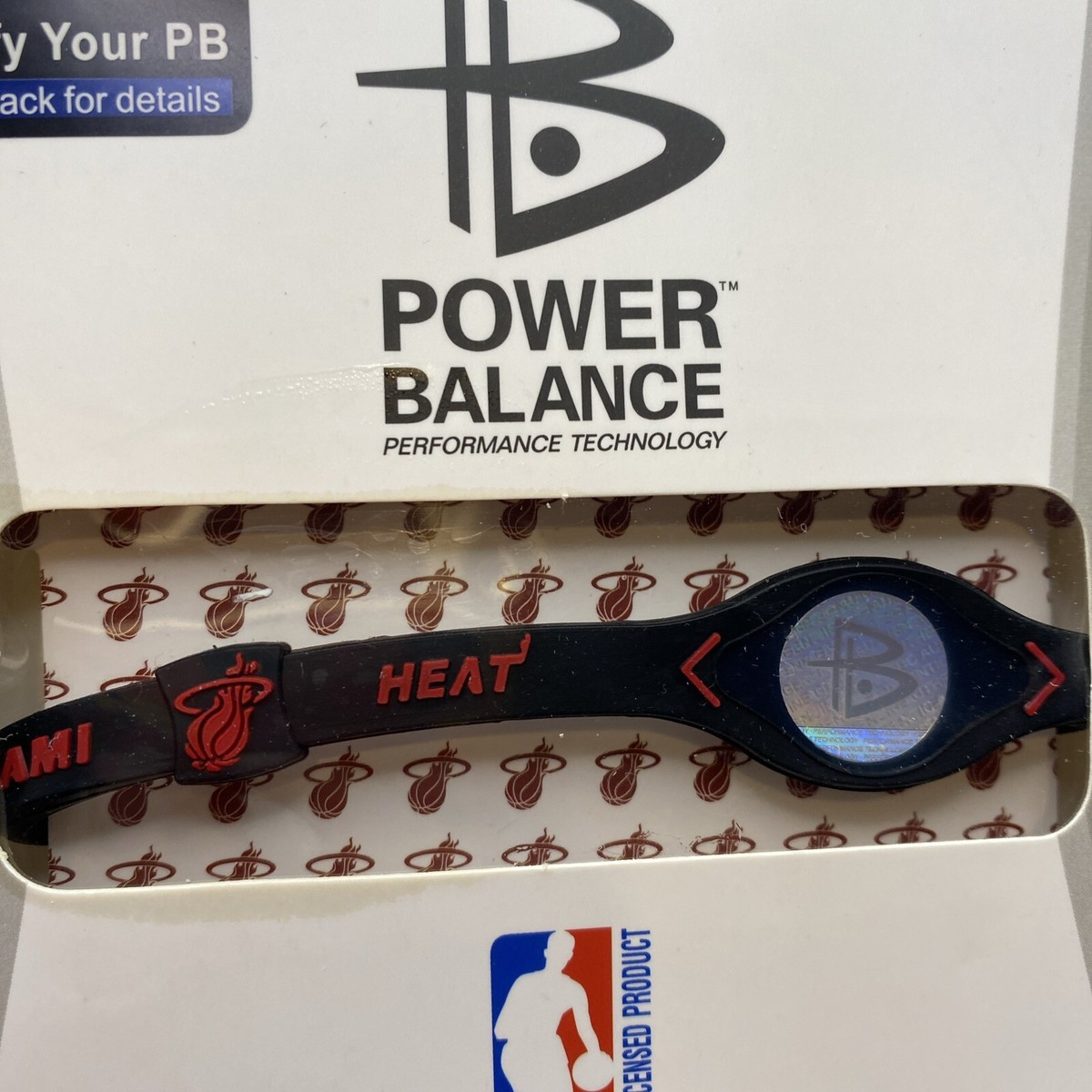Chicago Bulls Nba Power Balance Bracelet NEW Miami Heat NBA Power