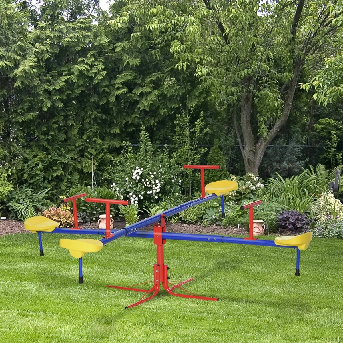 Seesaw outdoor playground sales equipment