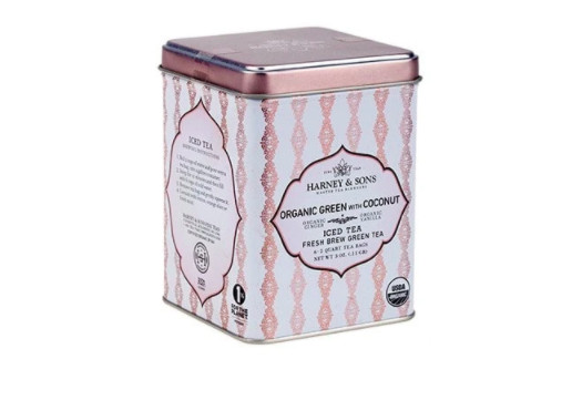 W/ Coconut, Ginger, & Vanilla Iced Tea 6 Ct Tin