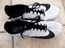  80 EUC Nike Zoom Rival S 9 Track  Field Spike Pure Silver/Gray Sz M 9.5 W 11