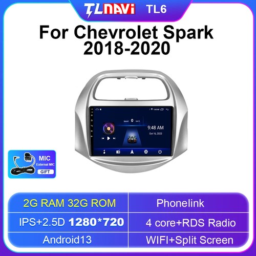 For Chevrolet Spark Beat 2018-2020 Car Radio GPS Stereo Multimedia Player Screen - Picture 25 of 32