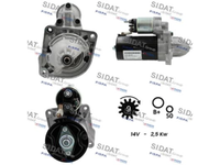 Sidat Anlasser FüR Citroen Jumper II Fiat Ducato Peugeot Boxer 3.0 12V 2,5Kw