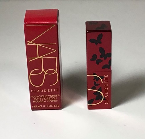 NARS Claudette ANAIS Audacious sheer matte lipstick New in Box - Picture 3 of 10