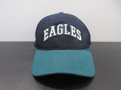 Philadelphia Eagles Hat Cap Strap Back Blue Green NFL Football