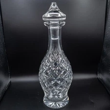 Waterford Crystal Avoca Donegal Wine Decanter & Stopper 13" - FREE USA SHIPPING