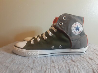 Converse Chuck Taylor AllStar EZ SLIP RARE Green Orange Sz 5 Bomber 