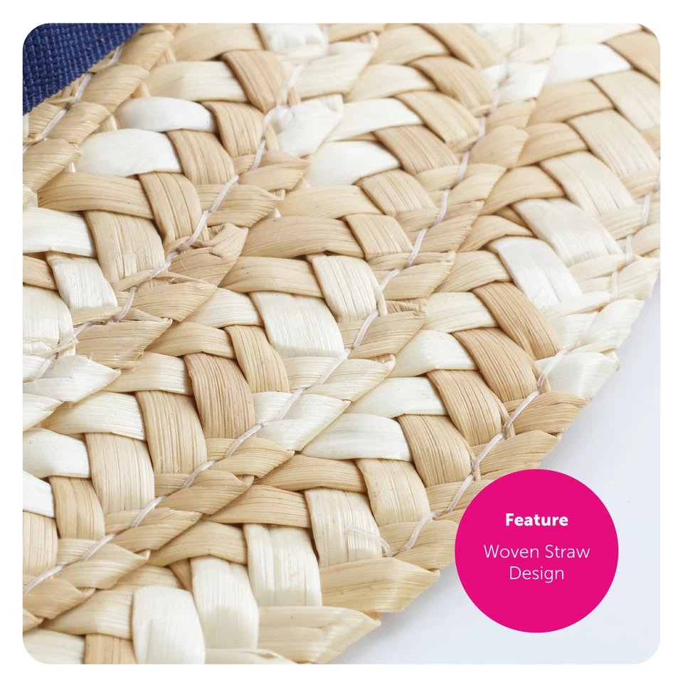 48 X CHAPÉU DE PALHA DE LUXO BARCO MARINHEIRO VERÃO FESTA VESTIDO FANTASIA ATACADO A GRANEL - Imagem 4 de 4