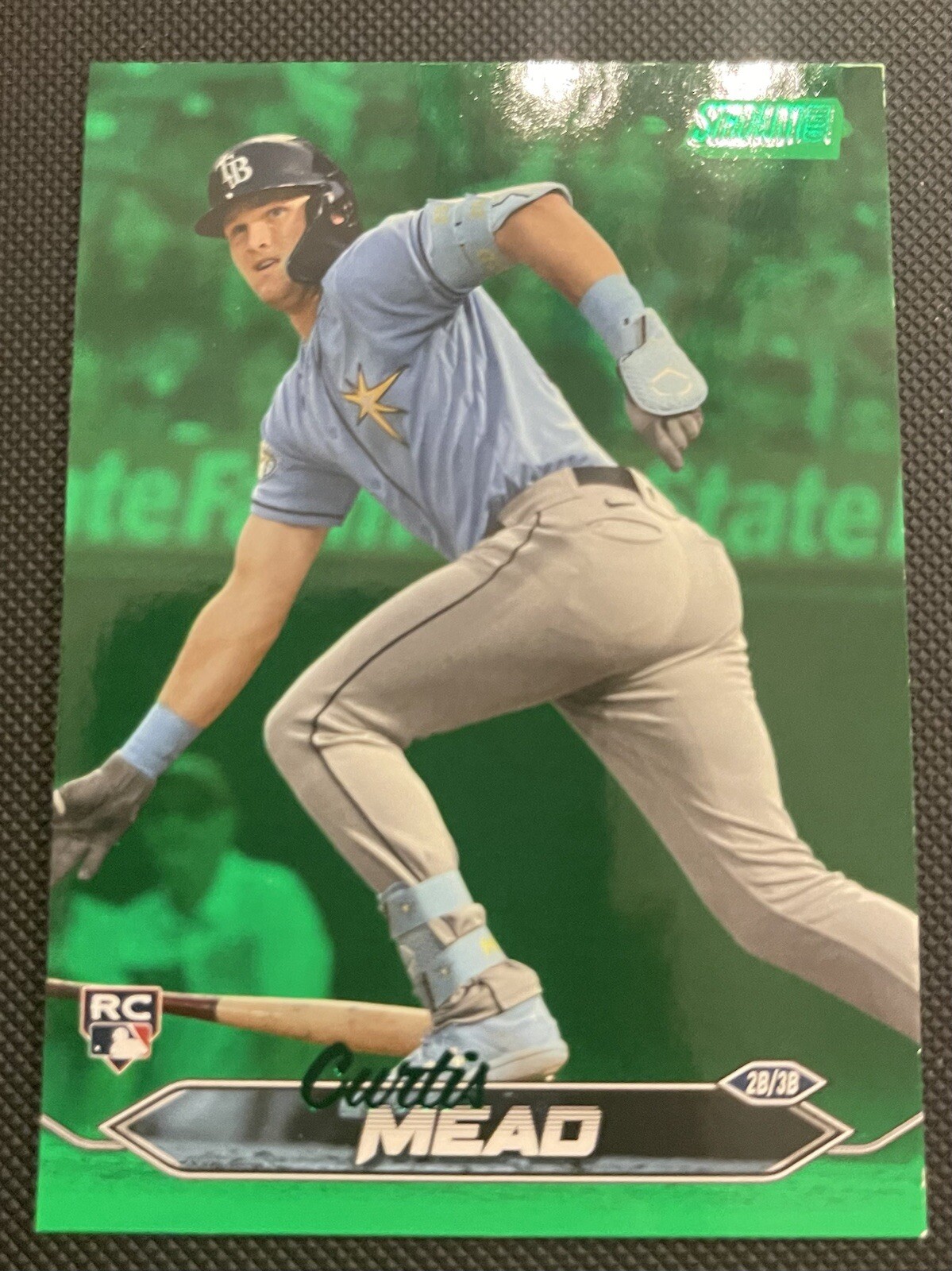 2024 Topps Stadium Club - Green Foil #271 Curtis Mead /199 (RC)