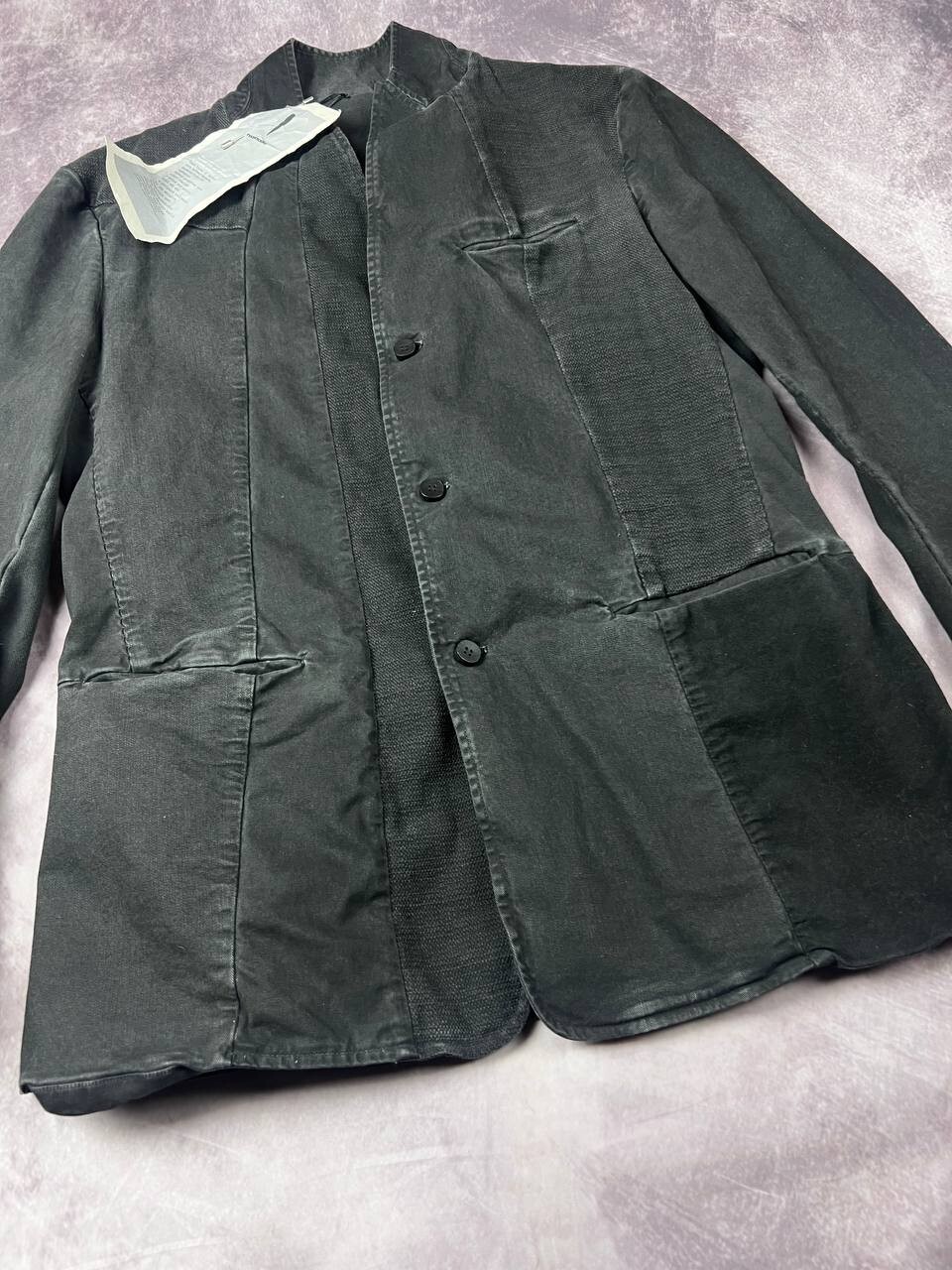 Masnada Patchwork Garment-Washed Cotton Avantgard… - image 2