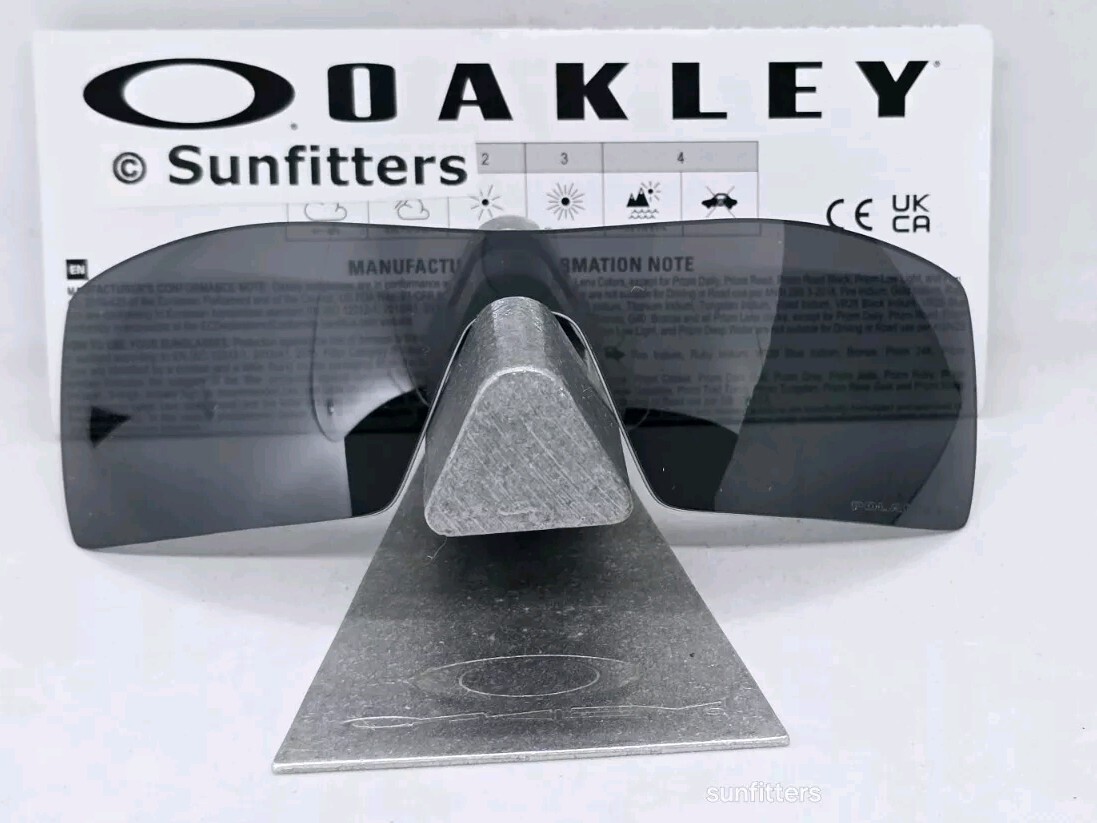 Oakley OIL RIG replacement BLACK IRIDIUM POLARIZED sunglasses