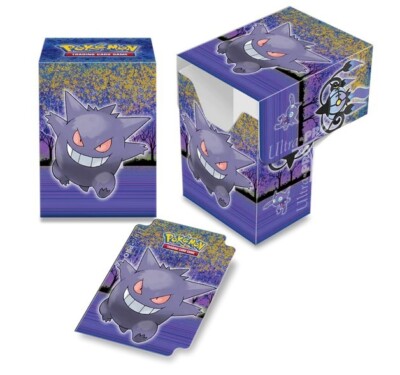 Ultra PRO Deck Box Pokemon Haunted Hollow Gengar Full-View