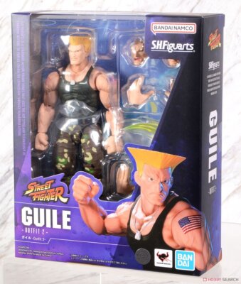 Bandai SHF S.H.Figuarts Street Fighter Guile -Outfit 2- Action