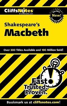 CliffsNotes on Shakespeare's Macbeth (Cliffsnotes Litera... | Buch | Zustand gut