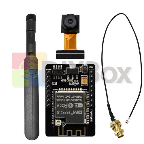 ESP32-CAM WIFI Bluetooth Platinenmodul OV2640 Kamera + 2,4 GHz Antenne FT232RL - Bild 6 von 55