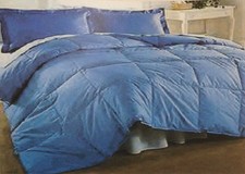 Reversible Goose Down Comforter 100 Cotton Down Proof Cover Muti-Color