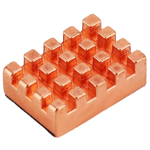 10pcs P15x5x10 Brass Heatsink with Thermal Adhesive Tape CPU Heat Sinks - Afbeelding 10 van 12
