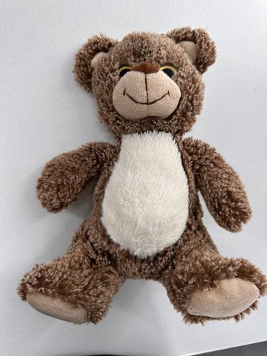 Dollibu Brown Plush Teddy Bear Stuffed Animal Glitter 12 Inch Love b - Picture 9 of 18