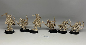 Warhammer Fantasy - Wood Elves - Wood Elf Waywatchers x 6 - Metal OOP