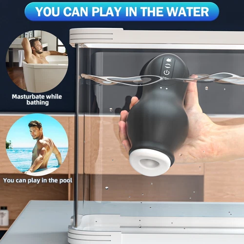 Male Masturbaters Automatic HandsFree Sucking Mastubator Cup Sex Toys for Men - Bild 12 von 16