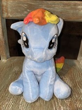 2016 My Little Pony 9" Rainbow Dash Plush Coin Bank Doll with Plastic Stopper
