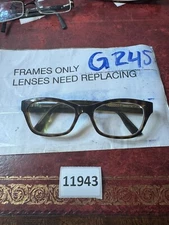 Alexander McQueen MCQ 0012 140 Two Tone Brown Eyeglasses Frames Only 52[]19-145